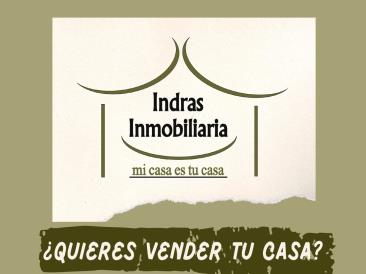 VENDEMOS TU CASA